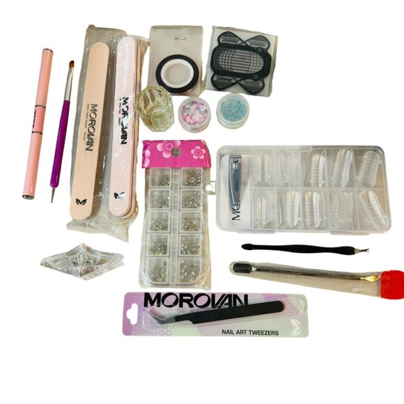 Morovan Professional Nail Art Kit With UV Lamp(gently Used) - Picture 2 of 10
